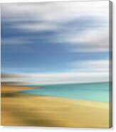 Beach Seascape Abstract Canvas Print
