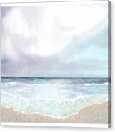 Beach Storm Canvas Print