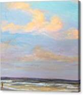 Beachcomber -5pm-3 Canvas Print