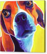 Beagle - Marcie Canvas Print