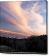 Beautiful Country Sky Canvas Print