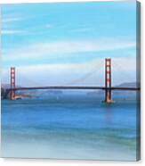 Beautiful Morning At The Golden Gate Canvas Print