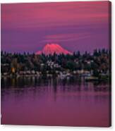 Beautiful Olympia Sunset Canvas Print