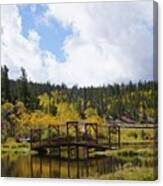 Beaver Meadows Bridge Canvas Print