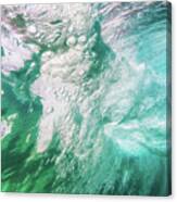 Behind The Wave Canvas Print