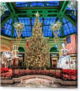 Bellagio Christmas Tree At Dawn 2017 6 To 3.5 Ratio Canvas Print
