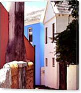 Bermuda Street Scene-study#6 Canvas Print