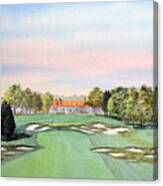 Bethpage State Park Golf Course 18th Hole Canvas Print