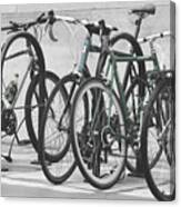 Bicycles Canvas Print