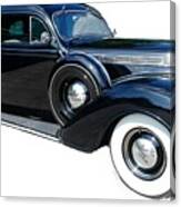 1937 Black Chrysler Imperial Canvas Print