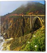 Bixby Bridge Big Sur Canvas Print
