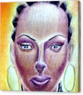 Black Woman Canvas Print