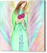 Blessing Angel Canvas Print