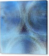 Blue Alien Canvas Print