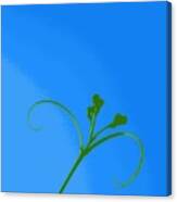 Blue And Green Canvas Print