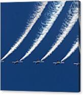 Blue Angels Formation Canvas Print