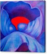 Blue Bloom Canvas Print