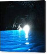 Blue Grotto Capri Canvas Print