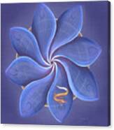 Blue Lotus Canvas Print