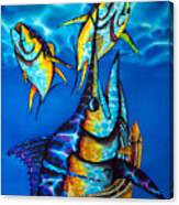 Blue Marlin Canvas Print