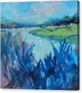 Blue Marsh Canvas Print