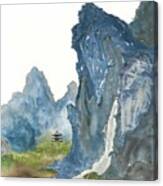 Blue Mountain Morning Canvas Print