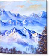 Blue Mountains Canvas Print