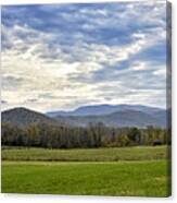 Blue Ridge Mountains Of Virginia Canvas Print