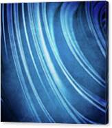 Blue Ridges Fractal Canvas Print