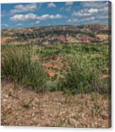 Blue Skies Over Palo Duro Canyon Canvas Print
