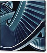 Blue Stair Canvas Print