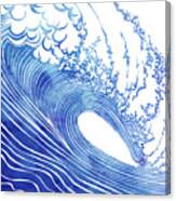 Blue Wave Canvas Print