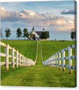 Bluegrass Barn Canvas Print