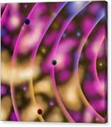 Blurred Lines 02 - Nebulaic Vibrations Canvas Print