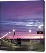 Boards Under Colorful Skies Canvas Print