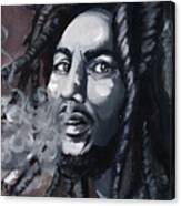 Bob Marley Portrait Canvas Print