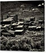 Bodie Ghost Town Stamping Mill Canvas Print