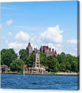 Boldt Castle In Thousand Islands, New York Canvas Print