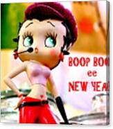 Boop Boop Ee New Year Canvas Print