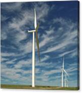 Borger Turbines Canvas Print