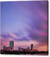 Boston Afterglow Canvas Print