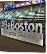 Boston Marathon Sign Canvas Print