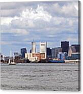 Boston Skyline Canvas Print