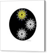 Bowling With Daisies Canvas Print
