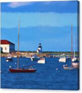 Brant Point Lighthouse Canvas Print