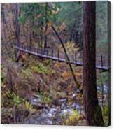 Bridge At Deer Creek Canvas Print