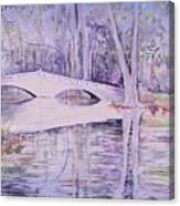 Bridge Of Magnolia Gardens Canvas Print