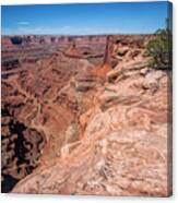 Brink Of The Canyon Canvas Print