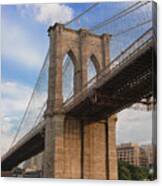 Brooklyn Bridge - Eastbound Canvas Print