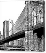 Brooklyn Bridge 1.1 Canvas Print